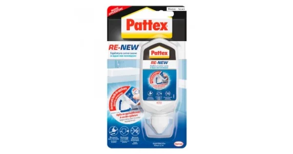 SILICONE PATTEX BAGNO SANO RE-NEW ML.80 Novità