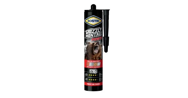Direttamente Dal Produttore ADESIVO DI MONTAGGIO RAPIDO GRIZZLY MONTAGE POWER BIANCO GR.370 D6166
