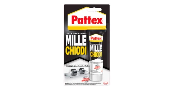 Compra Online PATTEX 1000 CHIODI TRASPARENTE GR.200