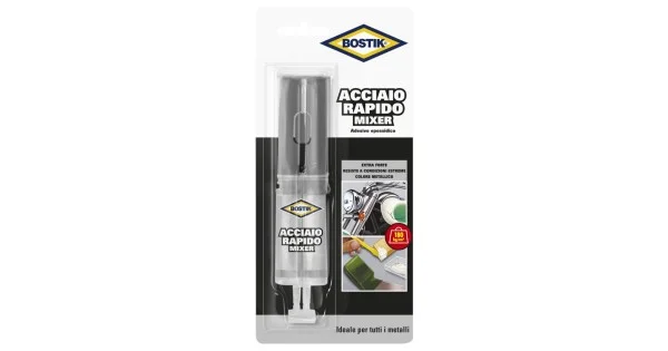 Esclusivo BOSTIK ACCIAIO RAPIDO MIXER ML.24 BLI
