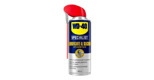 Esclusivo WD 40 SPECIALIST LUBRIFICANTE AL SILICONE ML.400