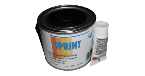 STUCCO METALLICO S40 GRIGIO ML.500 + CATALIZZATORE ML.20 Sconto