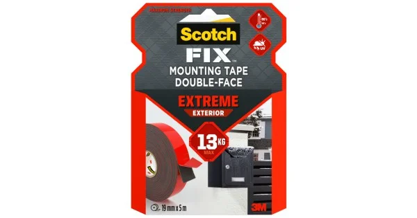 Super Prezzo NASTRO BIADESIVO X ESTERNI SCOTCH-FIX EXTREME MM.19 MT.5 4941-1950