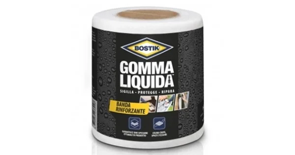 Consegna Rapida BOSTIK BANDA RINFORZANTE GOMMA LIQUIDA CM.10 MT.10
