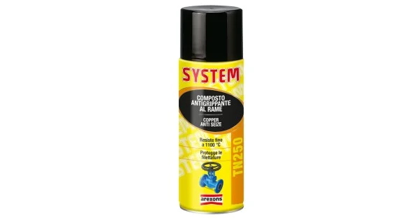 Compra Adesso SYSTEM ANTIGRIPPANTE AL RAME TN 250 SPRAY ML.400 ART.4250