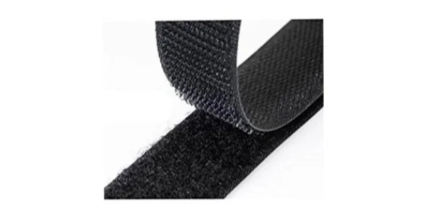 VELCRO FEMMINA MM.20 AUTOADESIVO NERO MT.50 Professionale