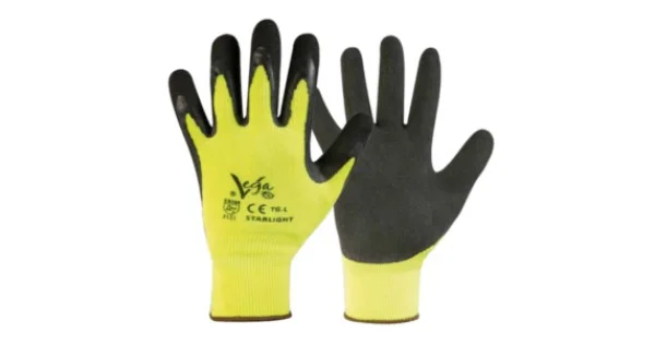 Promo Stagionale GUANTI NYLON/LATTICE SCHIUMATI ALTA VISIBILITA' TG.XL STARLIGHT