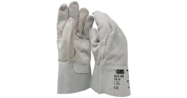 Super Prezzo GUANTI CROSTA BOVINO PALMO GRIGIO TG.10 E21.05/C