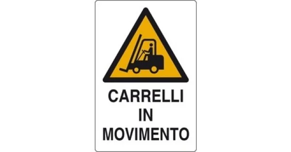 Affare CARTELLO ALL. MM.300X200 CARRELLI IN MOVIMENTO