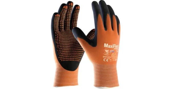 Promo Stagionale GUANTI NITRILE PUNTINATI MAXIFLEX ENDURANCE TG.8 42-848 ARANCIO