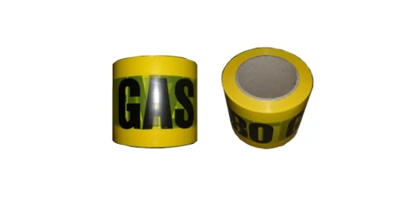 Ultimissimo Modello NASTRO SEGNALETICO TUBO GAS CM.10 MT.200
