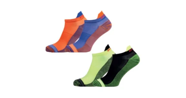 CALZA CORTA SNEAKER FLUO 2 PAIA TG. UNICA Compra Adesso