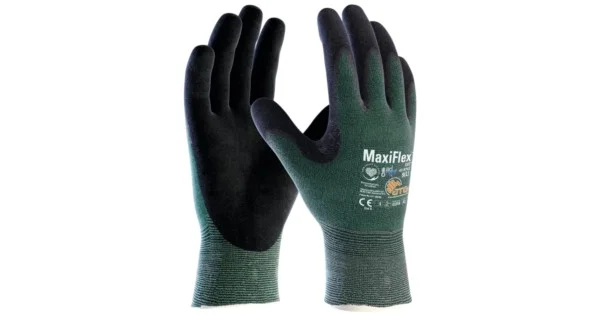 GUANTI ANTITAGLIO MAXIFLEXCUT TG.10 42-8743 VERDE/NERO Ultime Pezzi