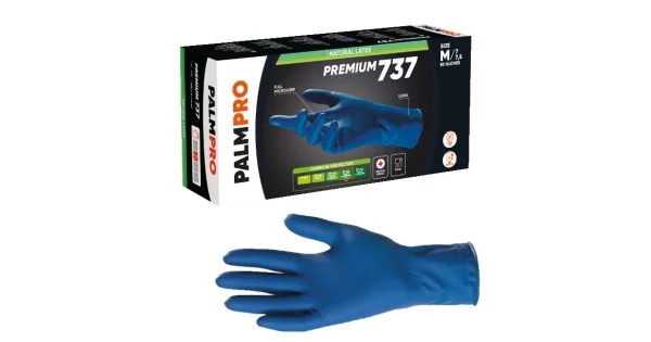 Ultima Occasione GUANTI LATTICE S/POLVERE PALMPRO 737 MM.0,23 TG.XL PZ.50 ART.EHP (ex HI-RISKS PRO)