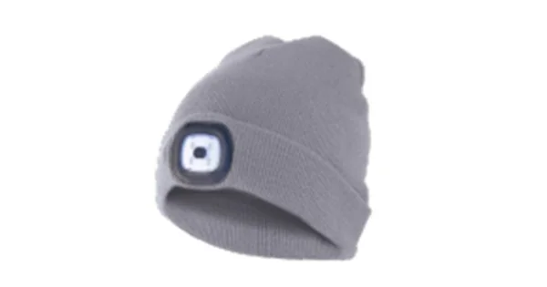BERRETTO C/LUCE SMD LED GRIGIO CHIARO CAP01 Prezzo Basso