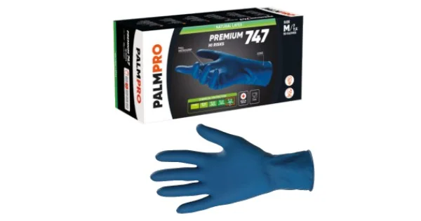 Di Tendenza GUANTI LATTICE S/POLVERE PALMPRO 747 MM.0,30 TG.M PZ.50 ART.EHRP (ex HI-RISKS)