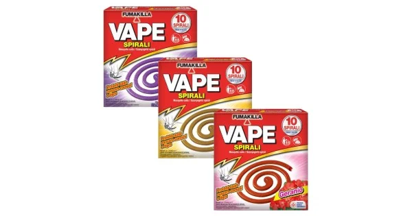 VAPE SPIRALI PROFUMAZIONI MISTE PZ.10 Scelto Dai Clienti