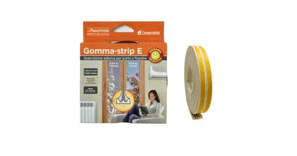 A Buon Prezzo PARASPIFFERI GOMMA TIPO E B.CO MM.9X4 MT.6