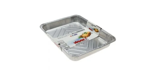 VASCHETTA ALLUMINIO C/COPERCHIO 6 PORZ A Buon Prezzo