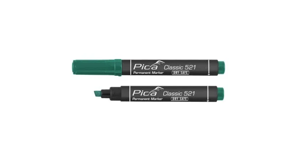 Bestseller PENNARELLO PUNTA SCALPELLO VERDE PICA-CLASSIC ART.521/36