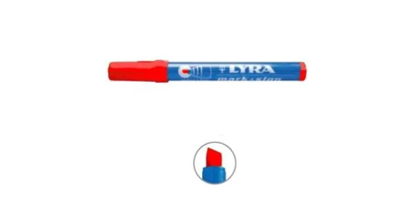 Economico PENNARELLO PUNTA SCALPELLO ROSSO MARK+SIGN 4010