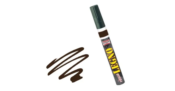 Subito Disponibile PENNARELLO RITOCCO LEGNO NOCE SCURO (ex 2902) ART.2910