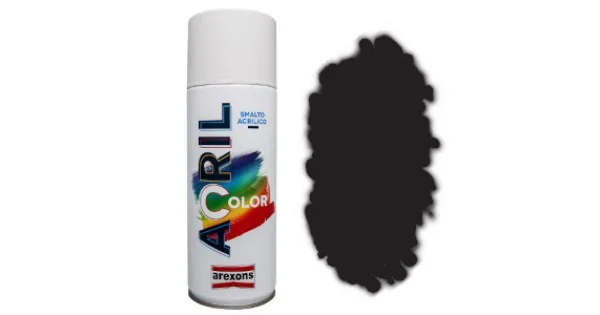 SPRAY ACRILICO NERO OPACO ML.400 ART.3961 Consegna Rapida