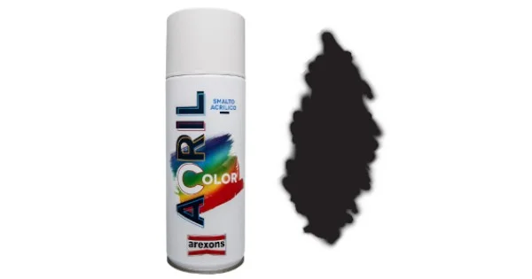 Di Tendenza SPRAY ACRILICO NERO RAL 9005 ML.400 ART.3934