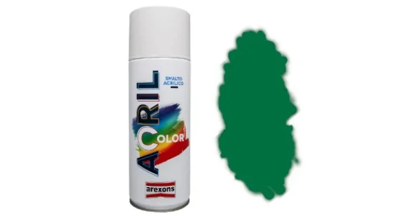 SPRAY ACRILICO VERDE FOGLIA RAL 6002 ML.400 ART.3945 Più Venduto