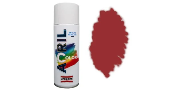 SPRAY ACRILICO ROSSO RUBINO RAL 3003 ML.400 ART.3937 Reso Gratuito