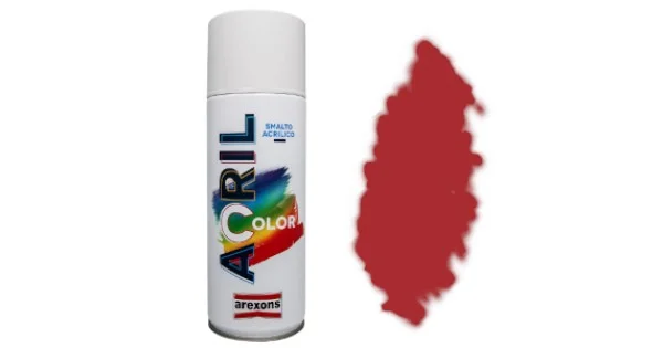 Soddisfatti O Rimborsati SPRAY ACRILICO ROSSO SEGNALE RAL 3001 ML.400 ART.3936