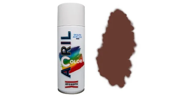 SPRAY ACRILICO MARRONE NOCE RAL 8011 ML.400 ART.3954 Solo Oggi