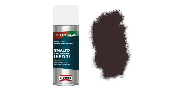 Scelto Dai Clienti SPRAY SPECIALE X INFISSI MARRONE METALLIZZATO ML.400 ART.3202