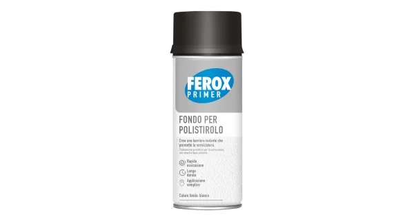 Vendita Finale FEROX PRIMER FONDO X POLISTIROLO SPRAY ML.400 ART.2015