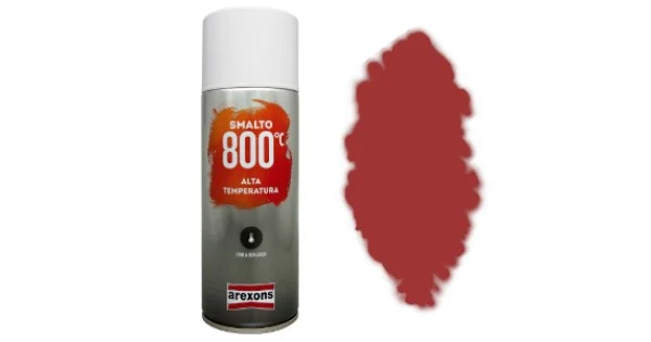 SPRAY ACRILICO ALTE TEMPERATURE ROSSO ML.400 ART.3436 Prezzo Ridotto