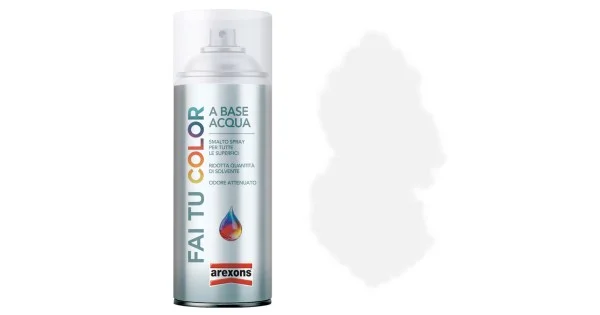 Spedito Oggi SPRAY BASE ACQUA FTC ML.400 BIANCO LUCIDO ART.3215