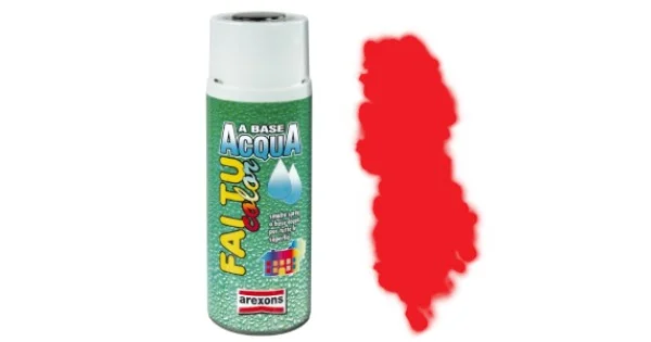 SPRAY BASE ACQUA ML.400 ROSSO FUOCO LUCIDO ART.3179 Spedizione Espresso