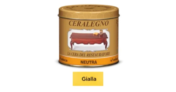 CERA SOLIDA GIALLA CERALEGNO ML.500 ART.320 Spedizione Gratuita