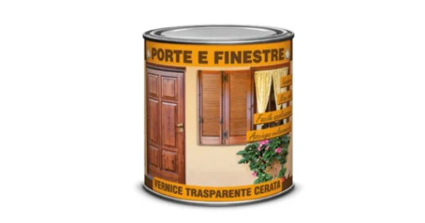 Compra Online VERNICE TRASPARENTE CERATA PORTE E FINESTRE ML.750