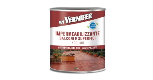 VERNIFER IMPERMEABILIZZANTE BALCONI E SUPERFICI LT.1 ART.4808 Scelto Dai Clienti