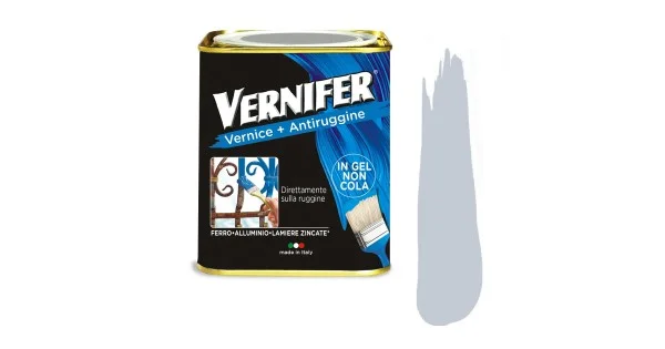 VERNIFER GRIGIO ARTIC CHIARO SATINATO ML.750 ART.4818 Nuovo Arrivo