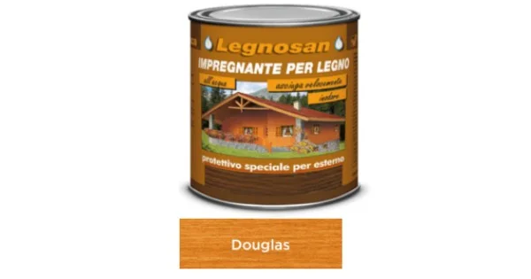 IMPREGNANTE ALL' ACQUA LEGNOSAN DOUGLAS LT.2,5 Spedizione Gratuita