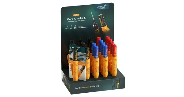 Compra Adesso PENNARELLO PUNTA FINE NERO/ROSSO/BLU PICA INK PZ.20 EXPO ART.150/20