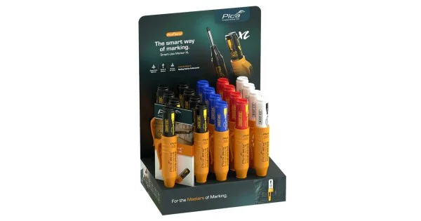 Miglior Prezzo PENNARELLO NERO/ROSSO/BLU/BIANCO PZ.20 BIG-INK SMART-USE MARKER XL EXPO ART.170/20