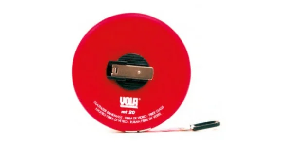 ROTELLA METRICA FIBRA MT.10 VOLA ART 303/10 FINTA PELLE Spedizione Gratuita