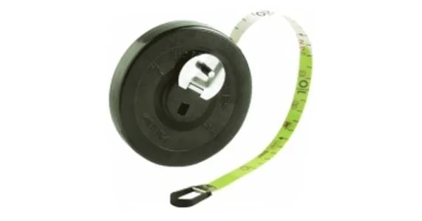 Ultime Pezzi ROTELLA METRICA FIBRA ROUND MT.20 CUSTODIA PLASTICA 40017