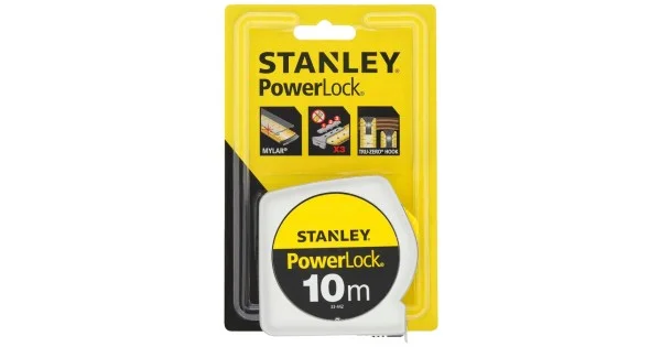 Ultimissimo Modello FLESSOMETRO CROMATO POWERLOCK MT.10 MM.25 BLISTER 0-33-442