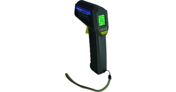 TERMOMETRO INFRAROSSI C/PUNTATORE LASER 520 GRADI EM-526 Pagamento Sicuro