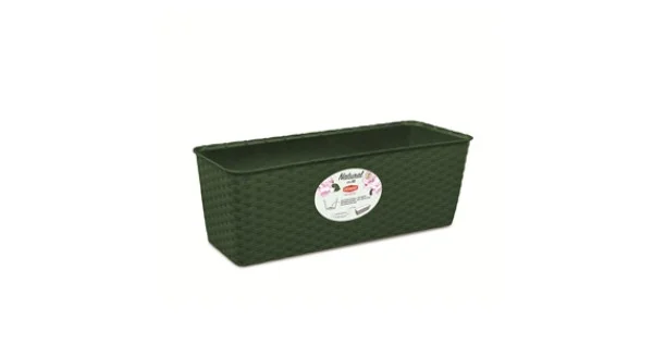 VASO BALCONETTA NATURAL CM.30 VERDE PINO 73654 Vendita Finale