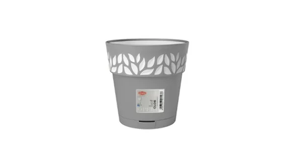 VASO OPERA CLOE D.20 H.19 GRIGIO PIETRA ART.94078 Spedito Oggi